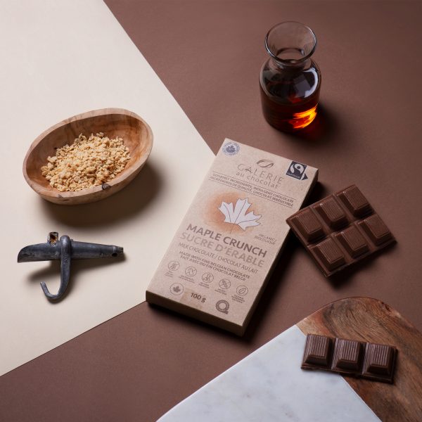 Fairtrade - Milk Chocolate Maple Crunch