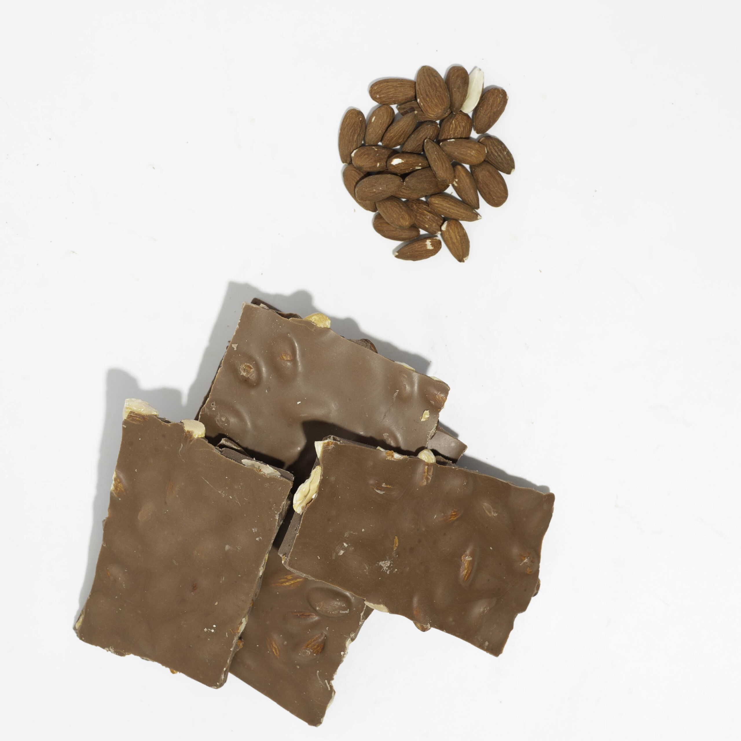 No Sugar Added Milk Chocolate Almond Bark 400g