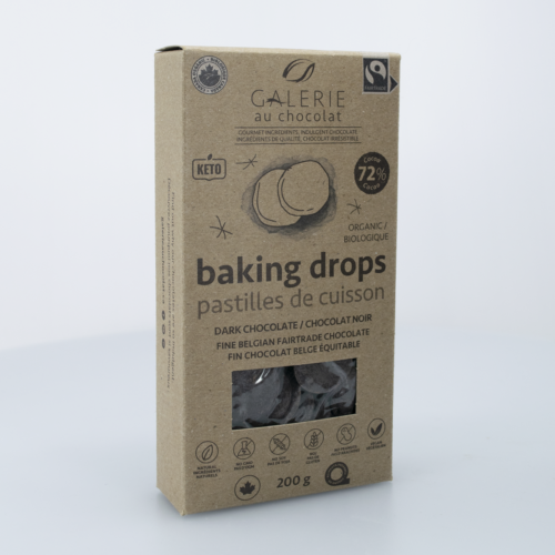 Fairtrade Dark Chocolate 72% Baking Drops