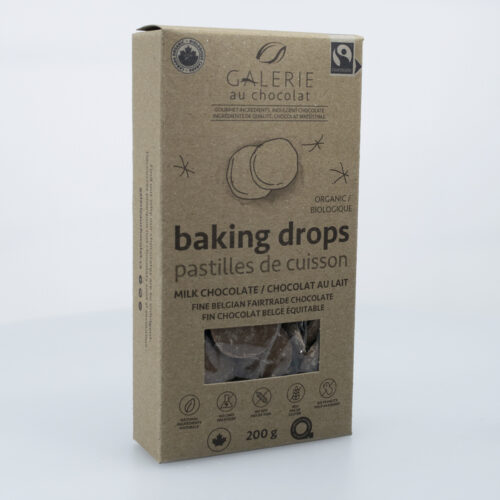 Fairtrade Semi-Sweet Chocolate 57% Baking Drops