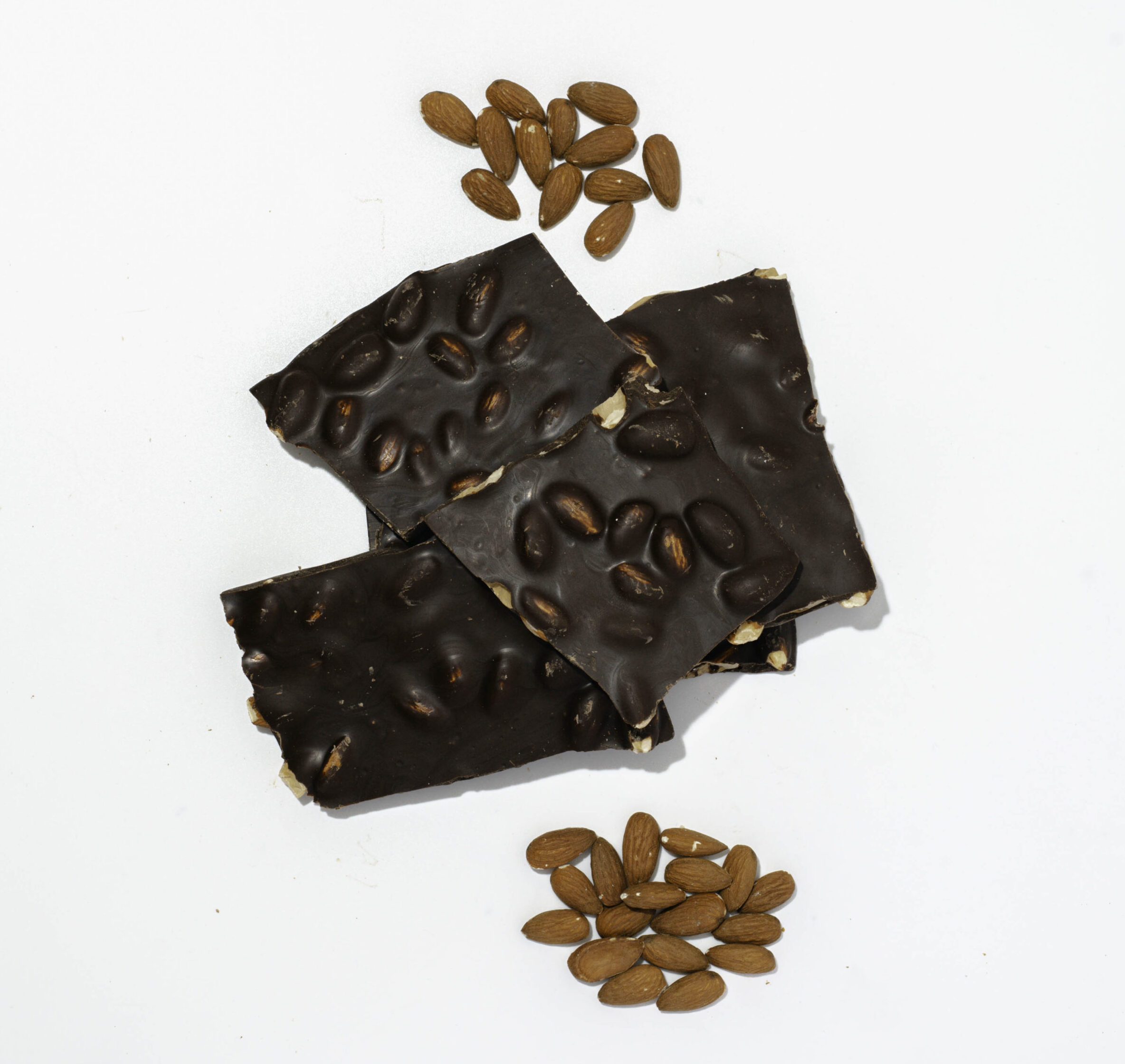 Dark Chocolate Almond Bark 400g