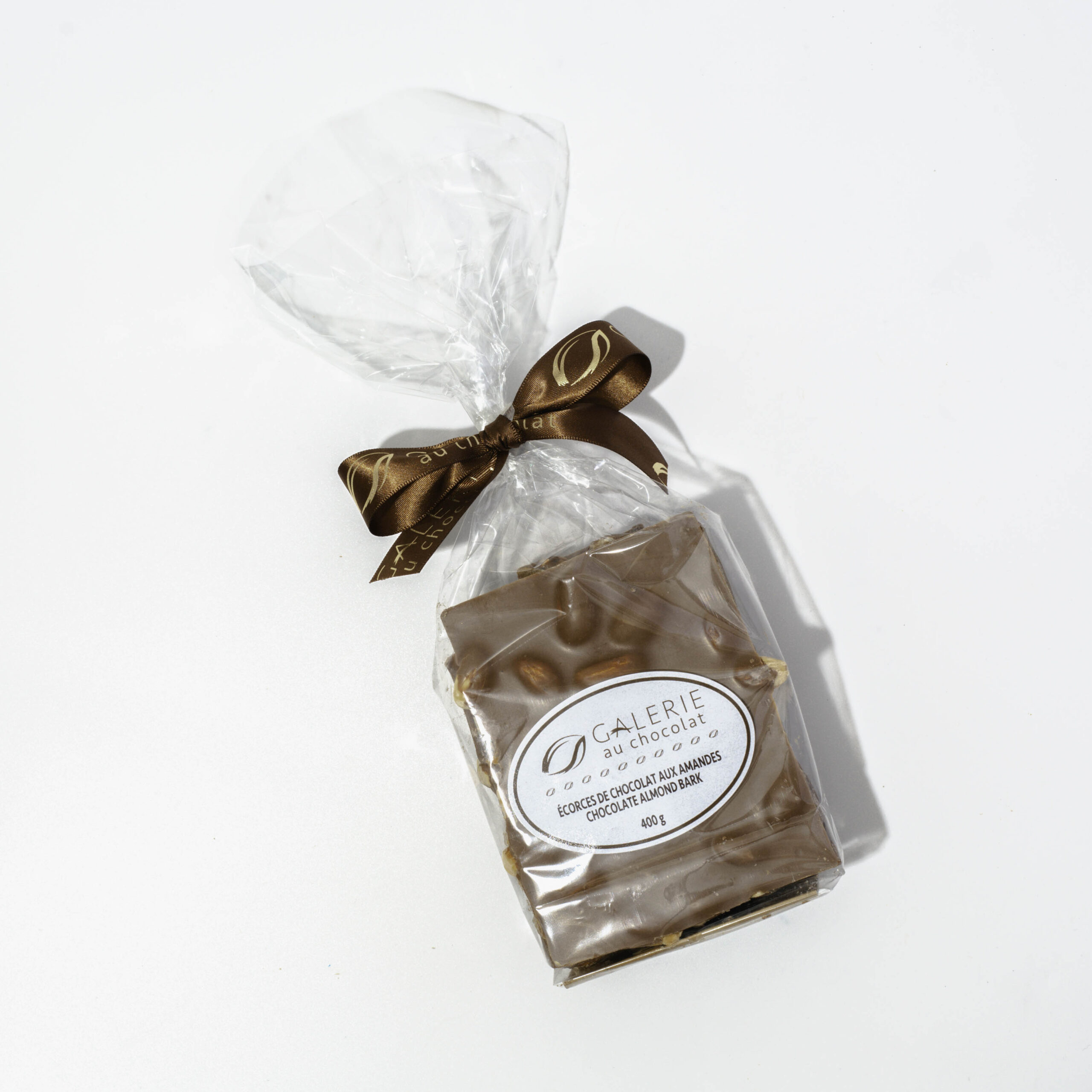 Milk Chocolate Almond Bark 400g