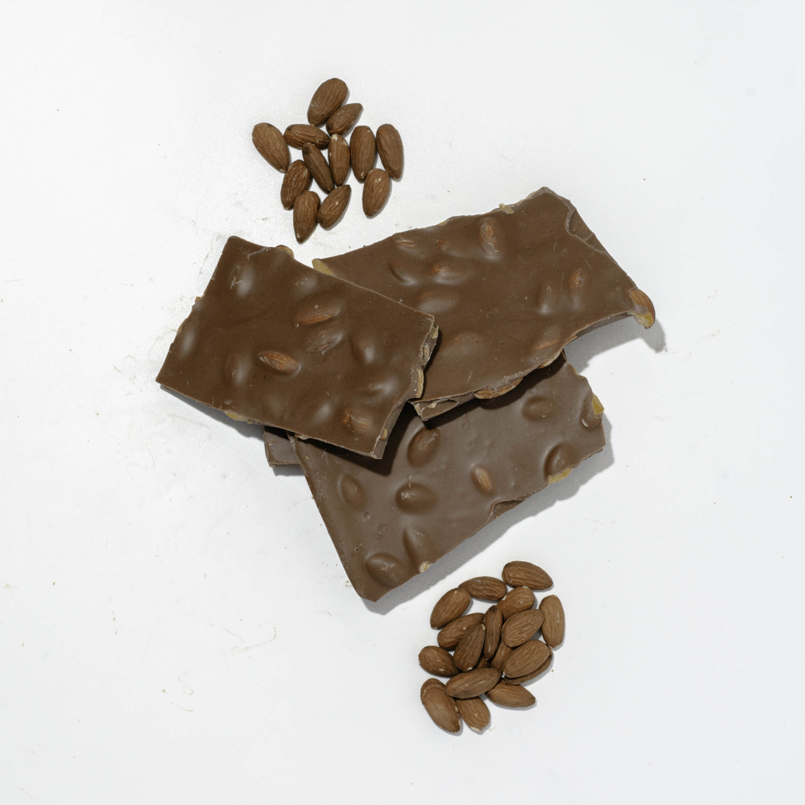 Milk Chocolate Almond Bark 400g