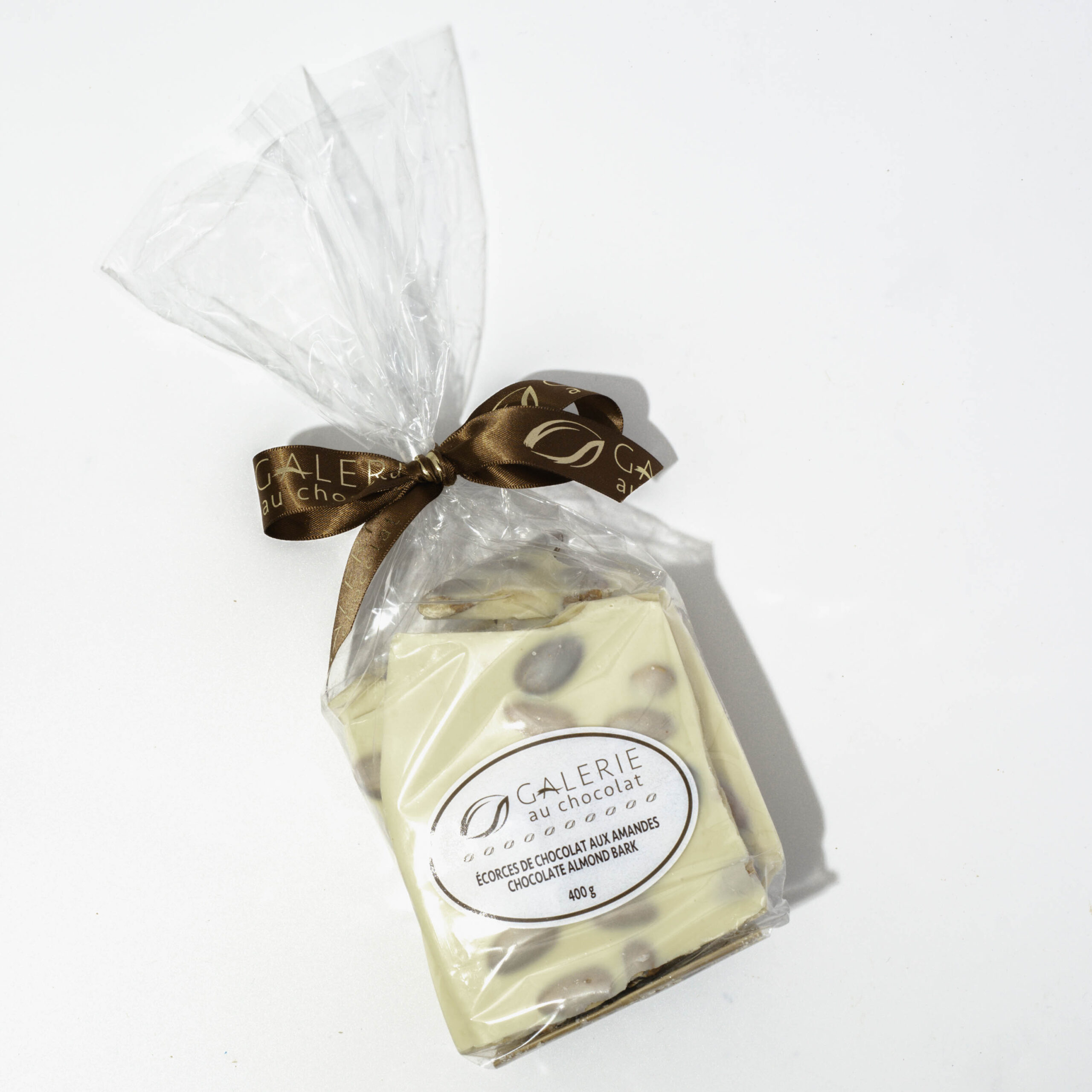 White Chocolate Almond Bark 400g
