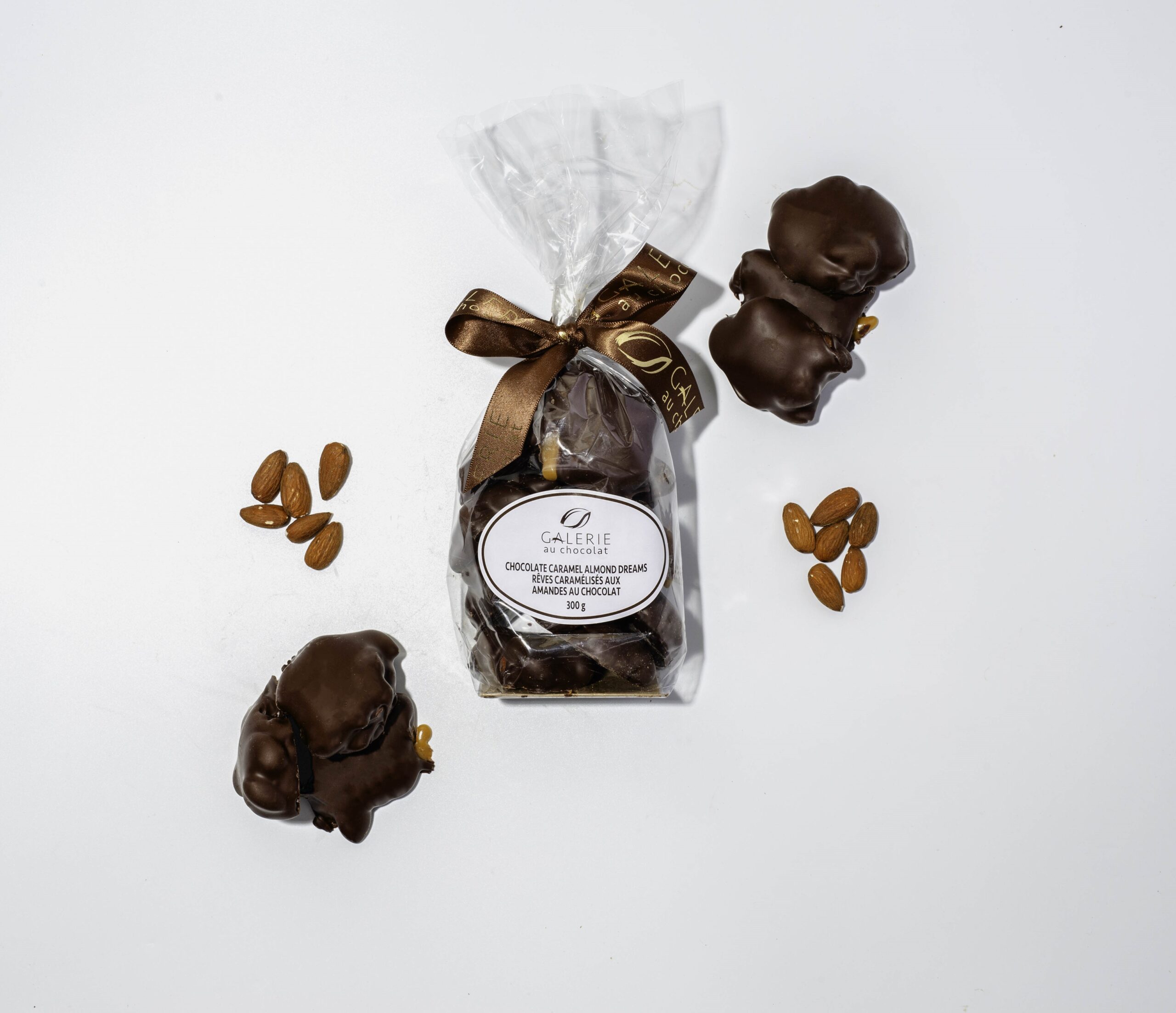 Milk Chocolate Caramel Almond Dreams 300g