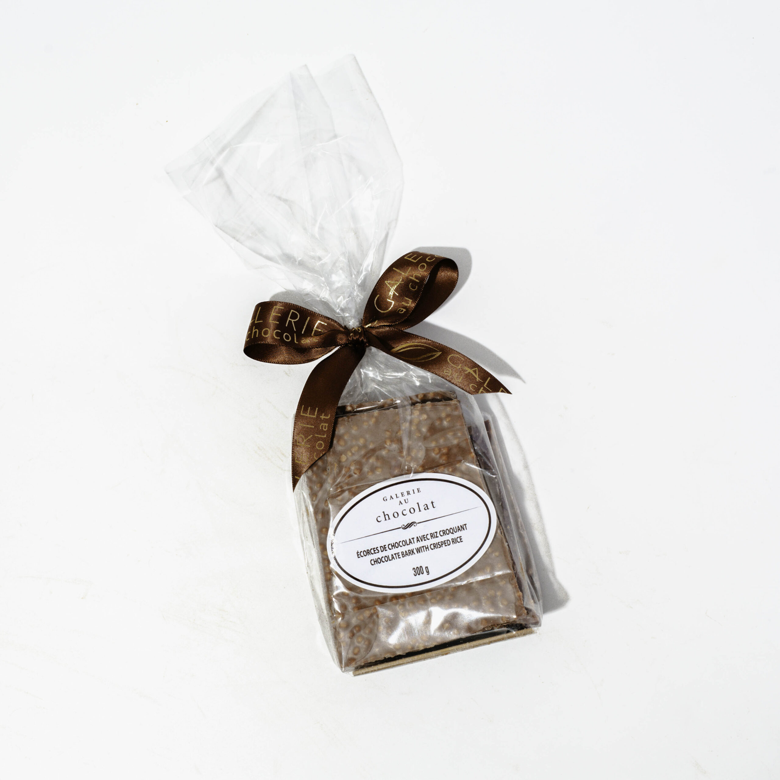 Milk Chocolate Crisped Rice Bark 300g