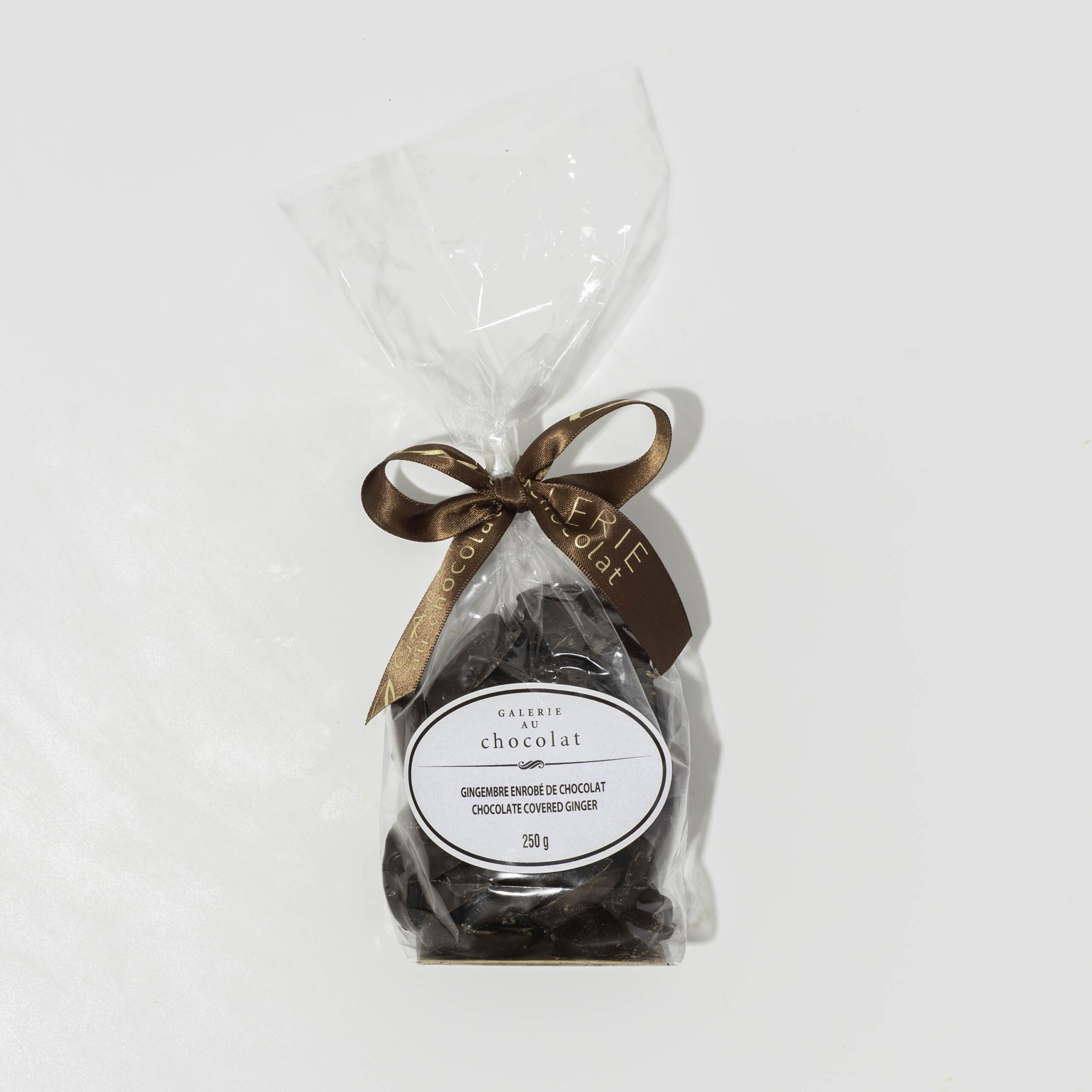 Gingembre Couvert de Chocolat Noir 250g