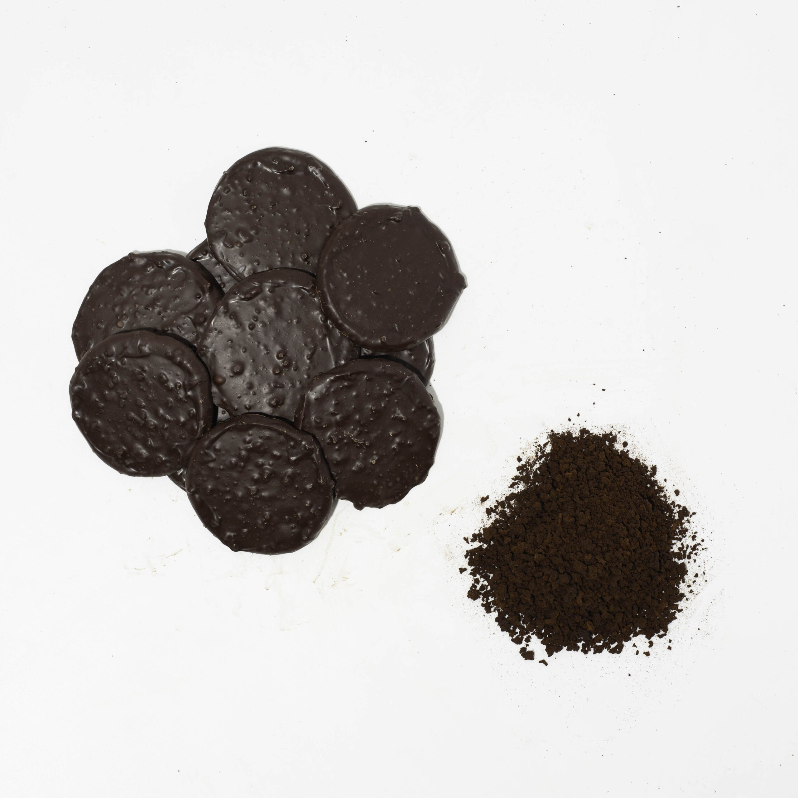 No Sugar Added Dark Chocolate Espresso Wafers 250g