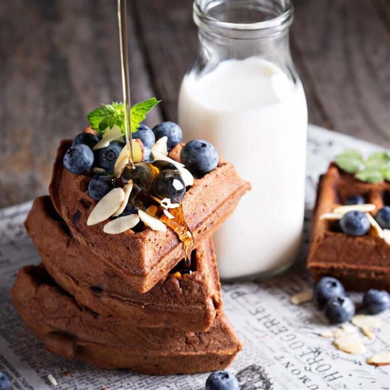 Recette de gaufres délicieuses au chocolat