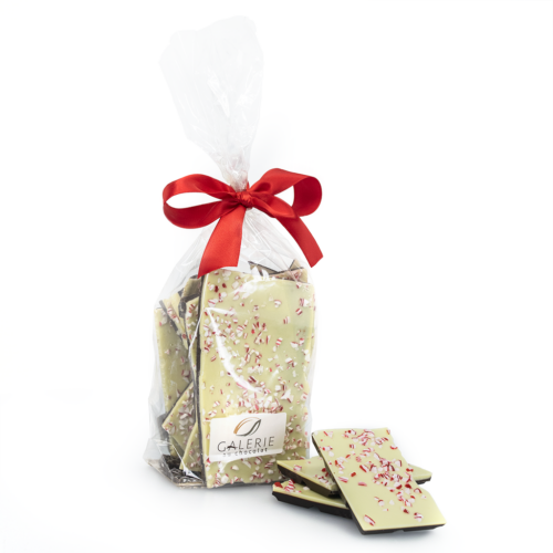 White & Dark Chocolate Candy Cane Bark