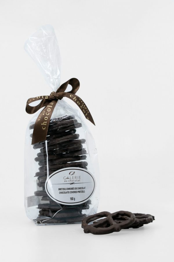 Dark Chocolate Covered Pretzels 160g