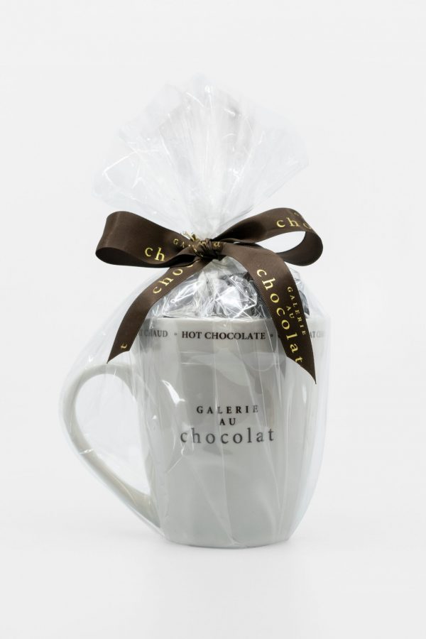 Milk Chocolate Old Fashioned Hot Chocolate with Mug - Galerie au Chocolat