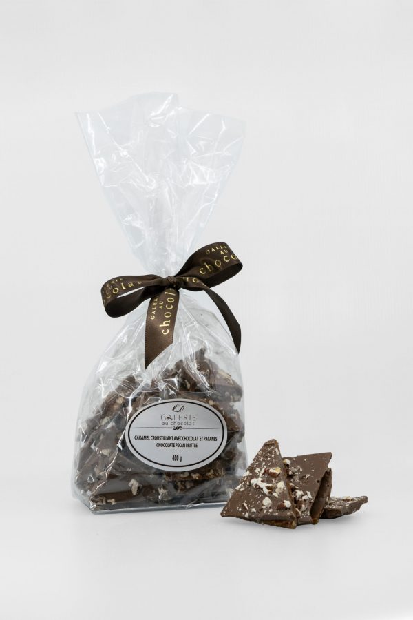 Milk Chocolate Pecan Brittle 400g