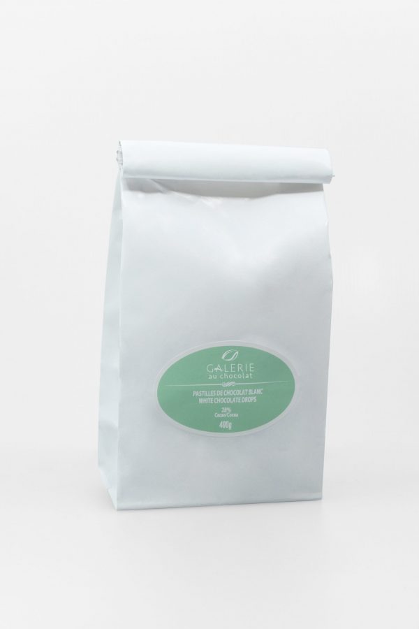 White Chocolate 28% Baking Drops 400g