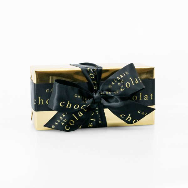 Boîte-Cadeau Signature de Chocolats Noir Assortis – 200g