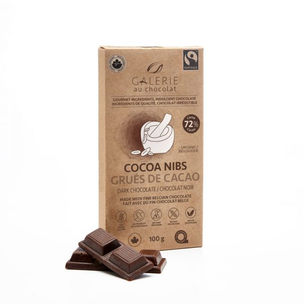 Fairtrade - Chocolat Noir Grués de Cacao