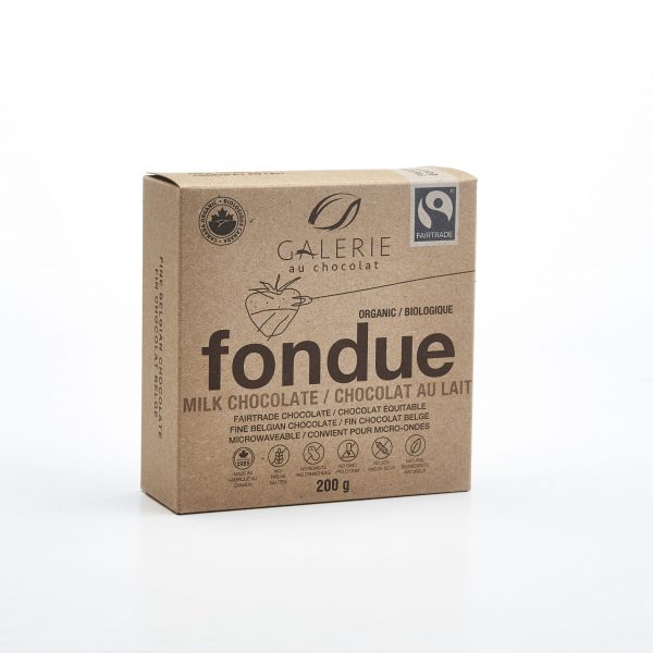 Fairtrade - Fondue au Chocolat au Lait 37%
