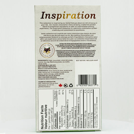 Inspiration - Matcha-Coconut