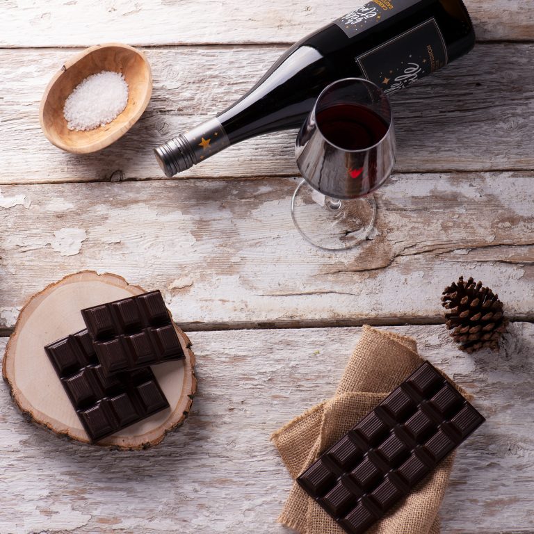 The premium pairing of wine and chocolate