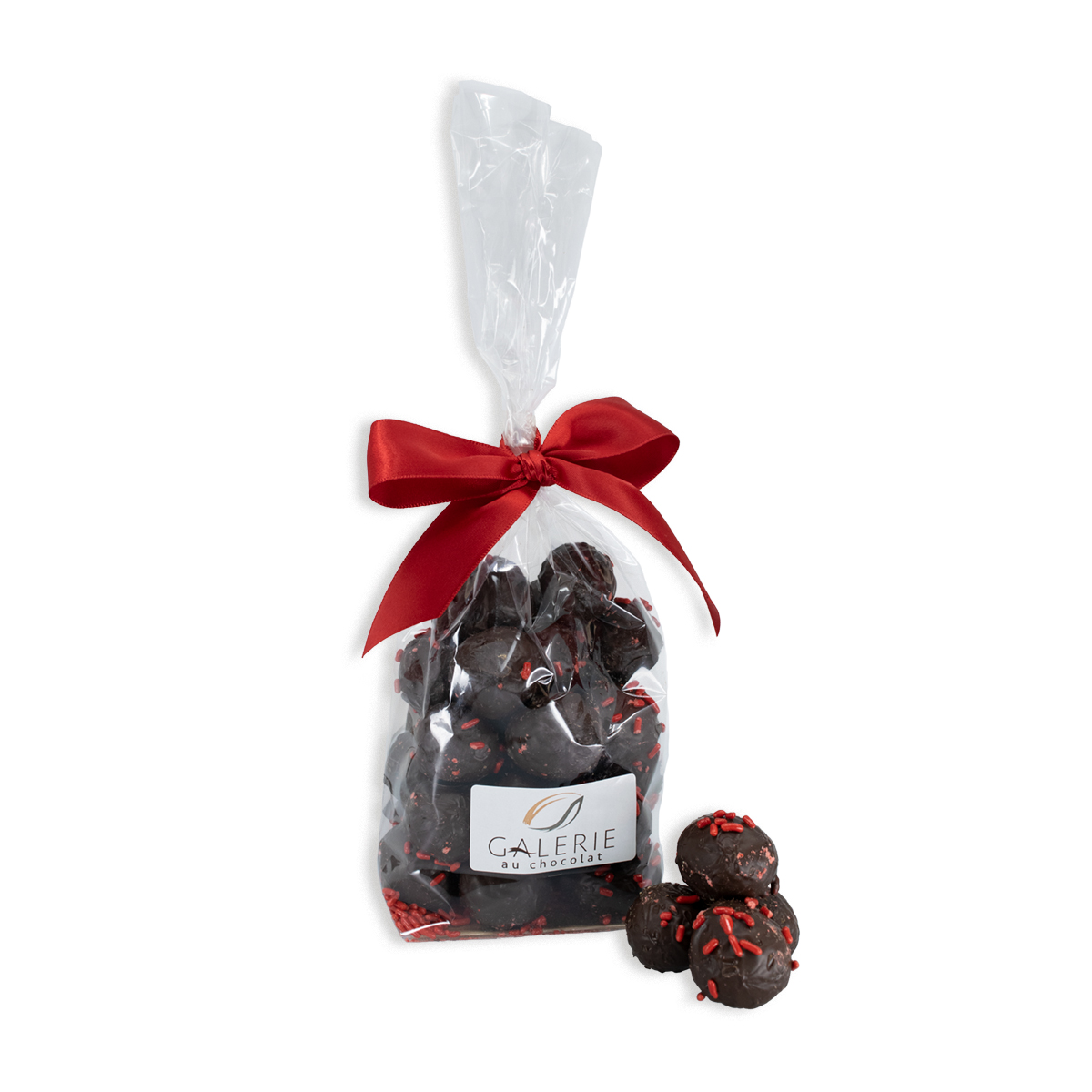 Truffes à la framboise
